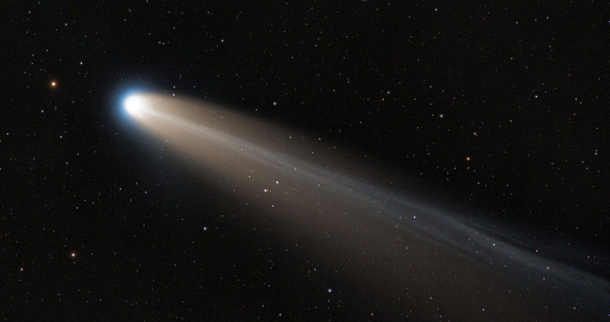 Imagen referencial de un cometa para ilustrar el calendario astronómico de julio de 2026