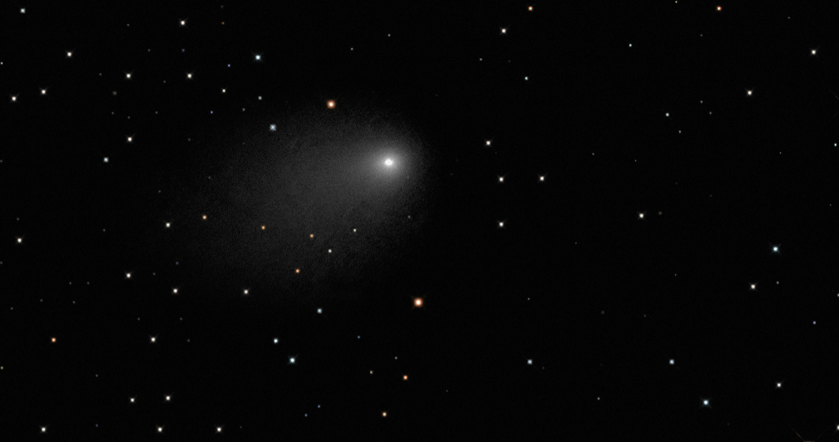 Foto referencial de un cometa para ilustrar nota sobre el cometa oscuro