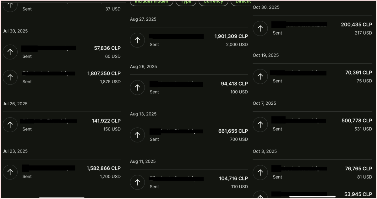 Se enamoró de modelo de OnlyFans y envió US$12.000 a Chile