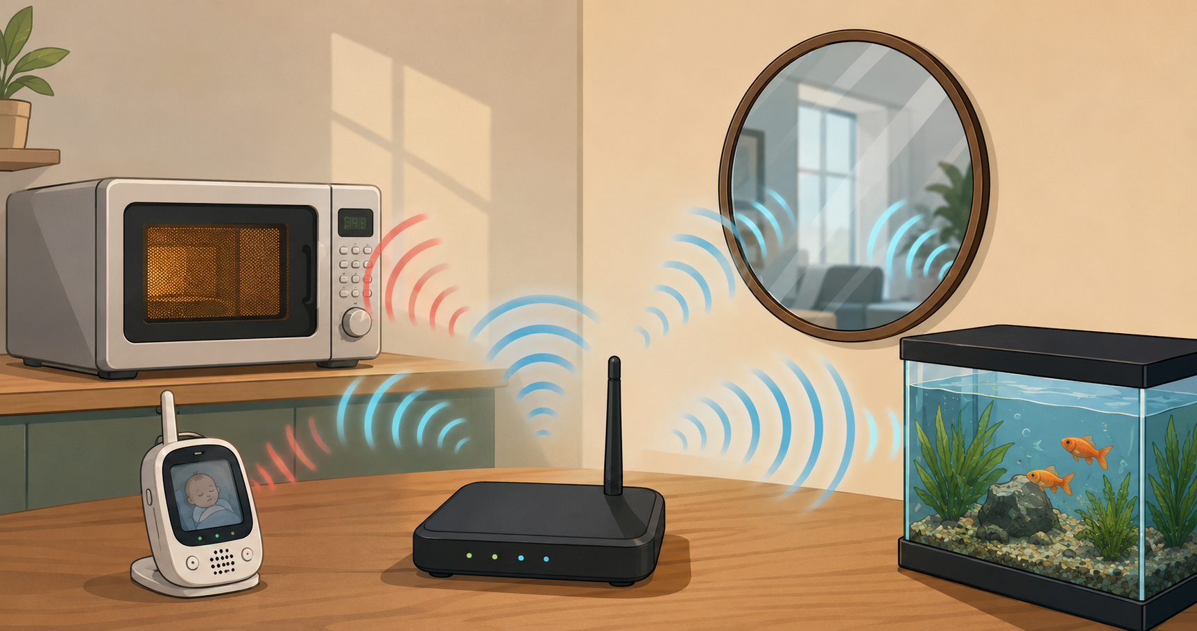 Elementos que interrumpen tu conexión wi-fi