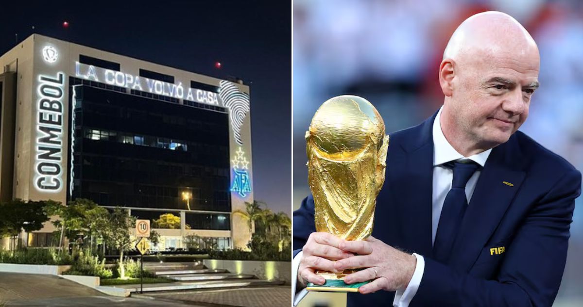 Conmebol responde a la propuesta de Infantino y FIFA para privatizar Mundial
