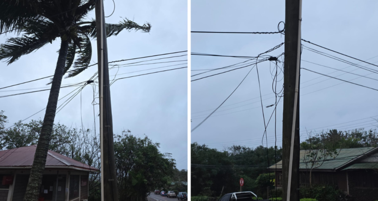 "Estamos con corte generalizado de luz": Alcaldesa de Rapa Nui y efectos de fuertes vientos en la isla
