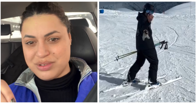 creadora de contenido brasileña denuncia acto xenófobo de instructor en Valle Nevado