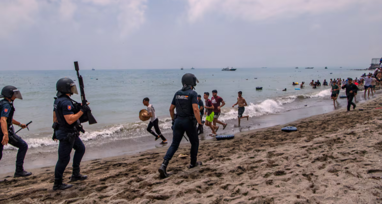 Ingreso de migrantes en Ceuta
