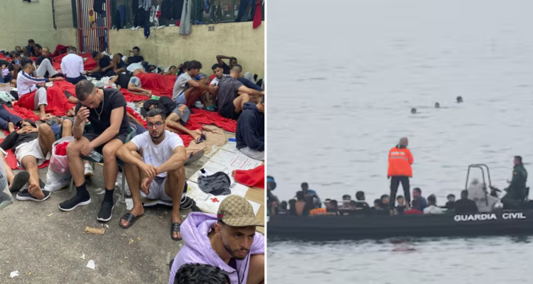 Crisis migratoria en Ceuta