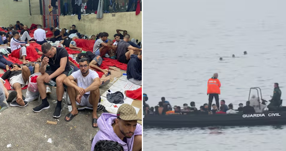 Crisis migratoria en Ceuta