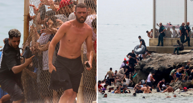 Crisis migratoria en Ceuta