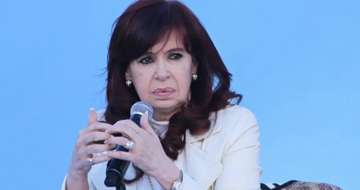 La expresidenta argentina Cristina Fernández