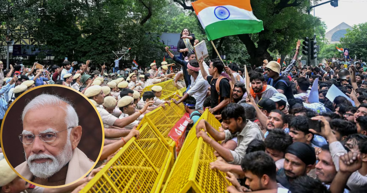 Protestas de Las Cucarachas en India