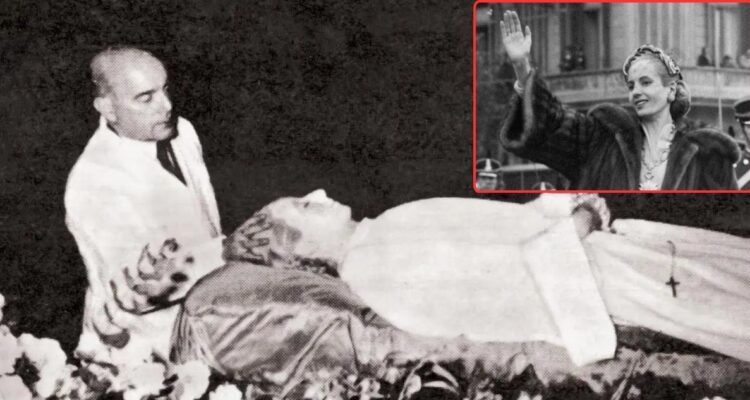 Cómo los militares argentinos robaron el cuerpo embalsamado de Eva Perón y lo escondieron por 16 años