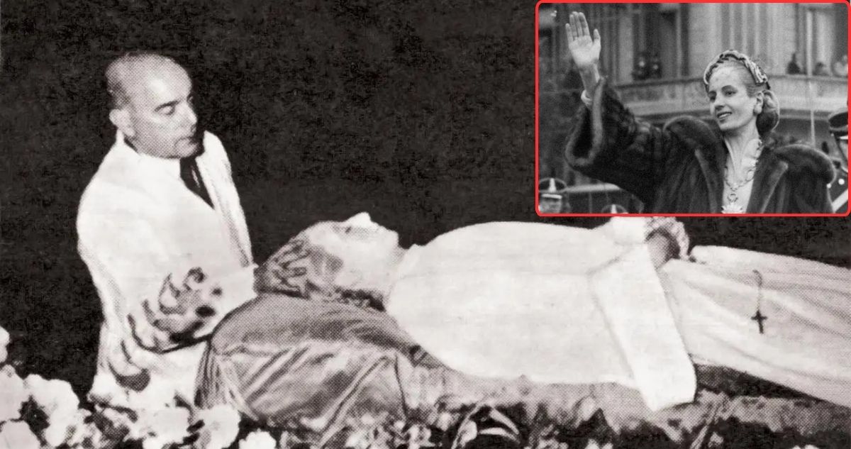 Cómo los militares argentinos robaron el cuerpo embalsamado de Eva Perón y lo escondieron por 16 años