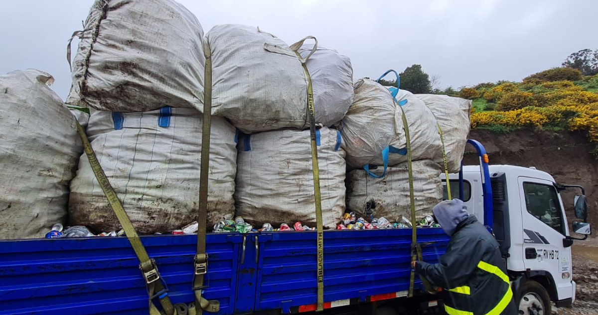 Curaco de Vélez será la segunda comuna de Chiloé en enviar su basura fuera del archipiélago