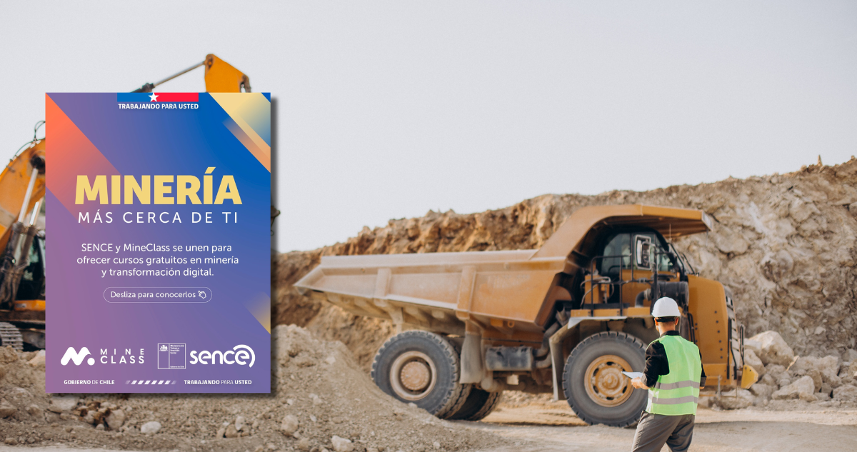 Sence anuncia dos nuevos cursos gratuitos para capacitarse en minería: revisa la oferta disponible