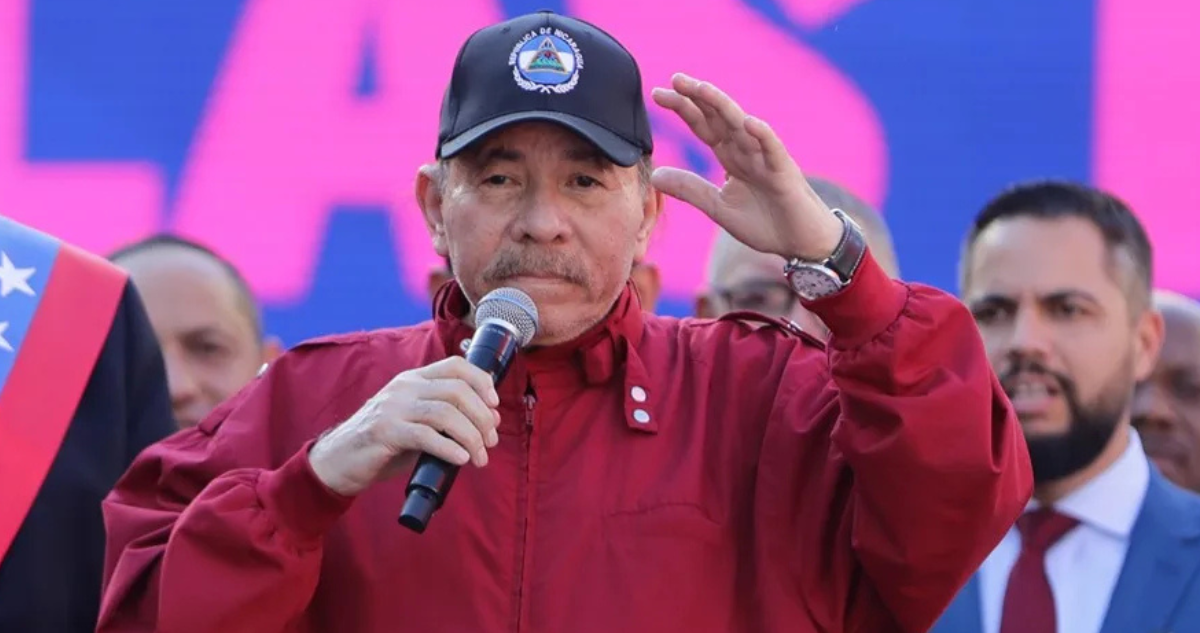 Imagen de archivo del presidente de Nicaragua, Daniel Ortega