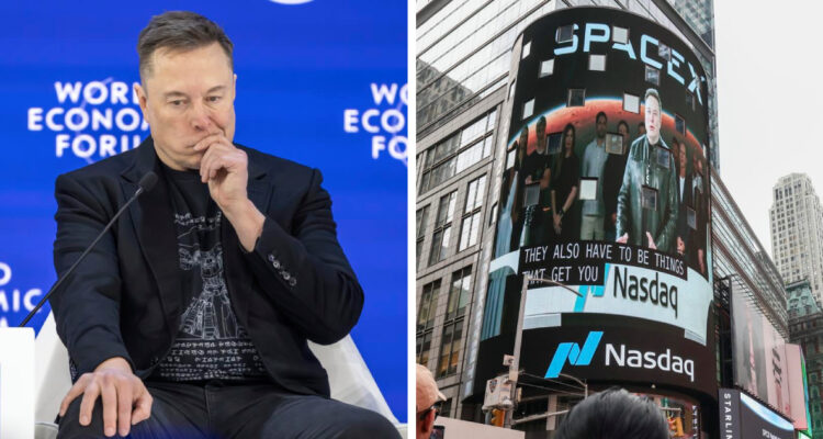 Del furor a la caída: SpaceX pierde un billón de dólares en su primer mes en bolsa