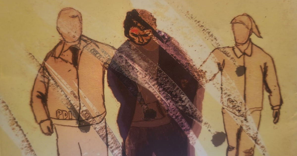 Detalle de la portada de El regreso de “Torito” Callulaf, LOM Ediciones