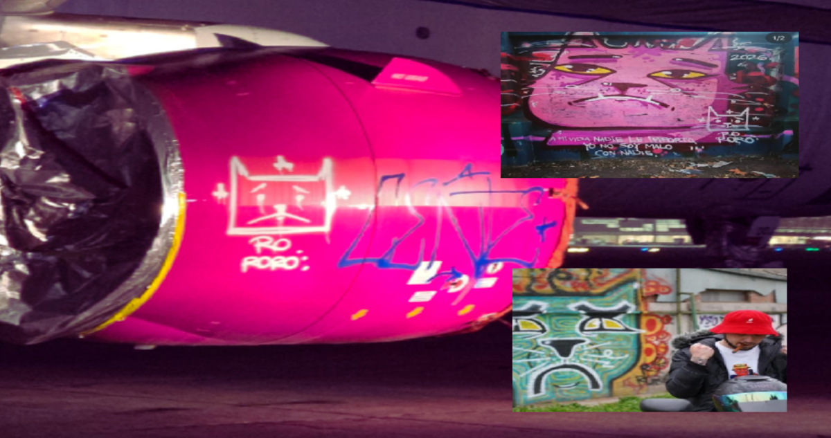Grafiteros del aeropuerto
