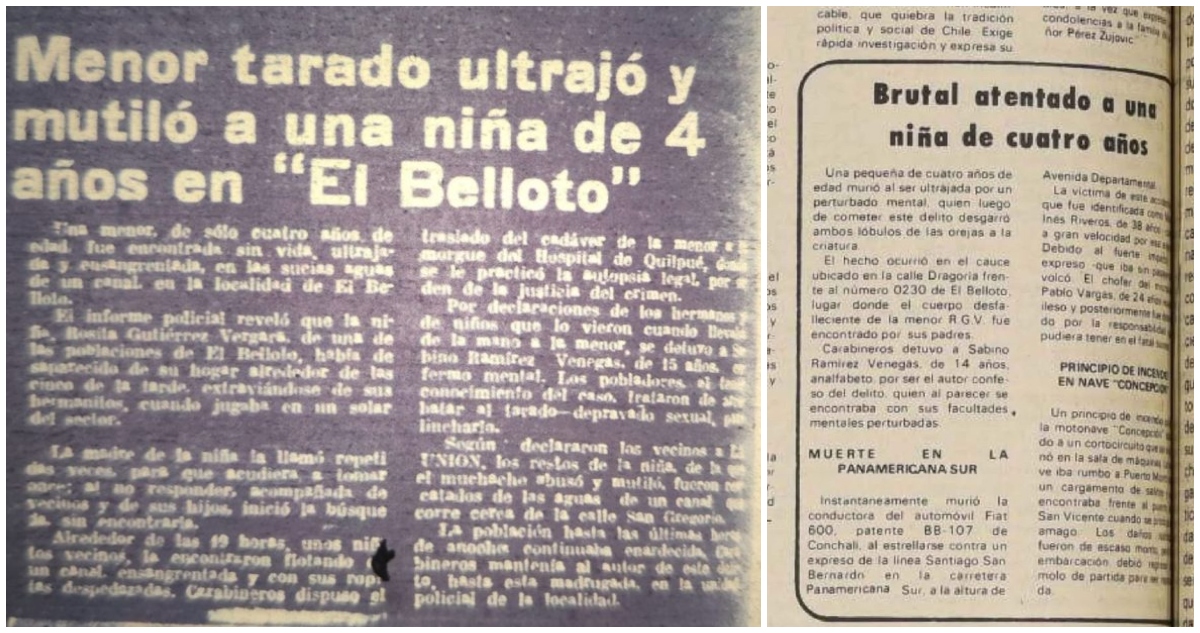 Crimen de El Sabino en Belloto
