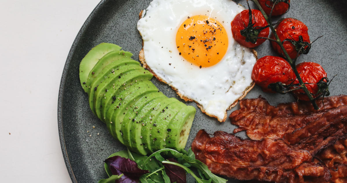 Imagen de un plato de comida para ilustrar nota sobre la dieta keto