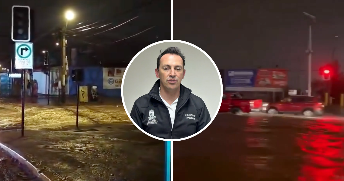 Alcalde de Coquimbo reporta tres desaparecidos por lluvias y acusa falta de coordinación del Gobierno