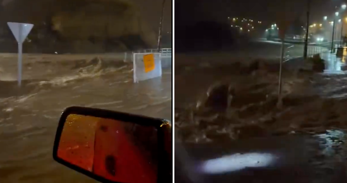 Andacollo queda a oscuras y aislado: reportan cerca de 300 mm de lluvia y corte total de luz