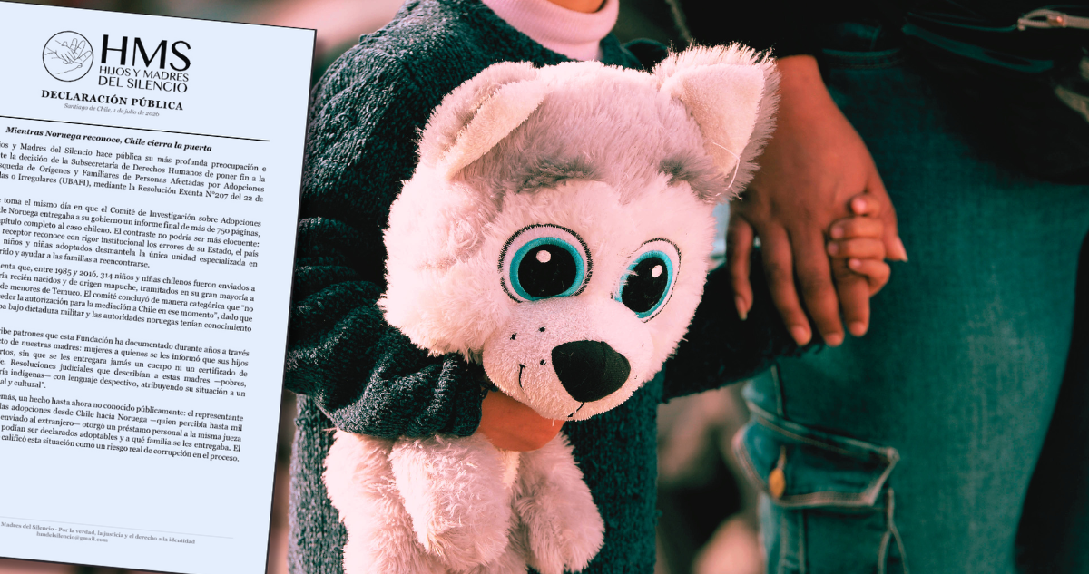 Fundación revela que informe noruego reconoce adopciones irregulares de niños chilenos