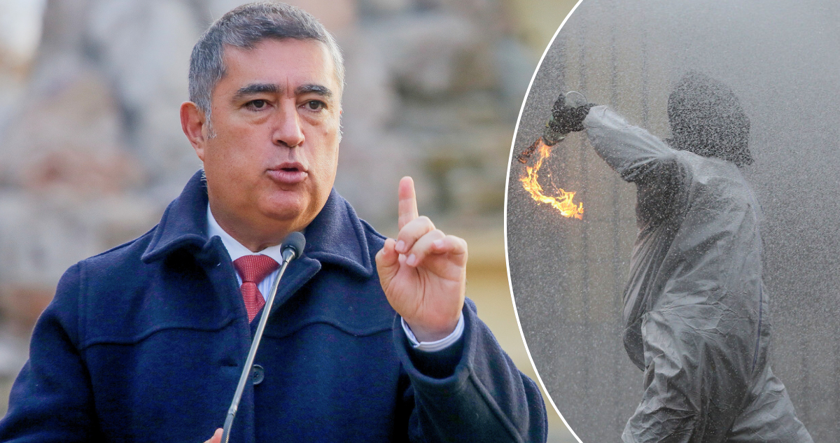 Desbordes pide firmeza al SLEP para frenar atentados de overoles blancos en el Instituto Nacional