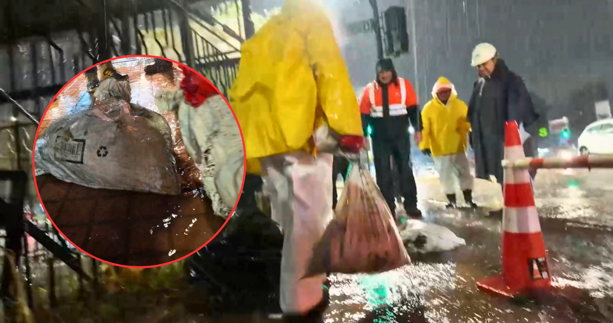 Hallan sacos con cabezas de caballos en alcantarillado de Puente Alto durante trabajos por lluvias