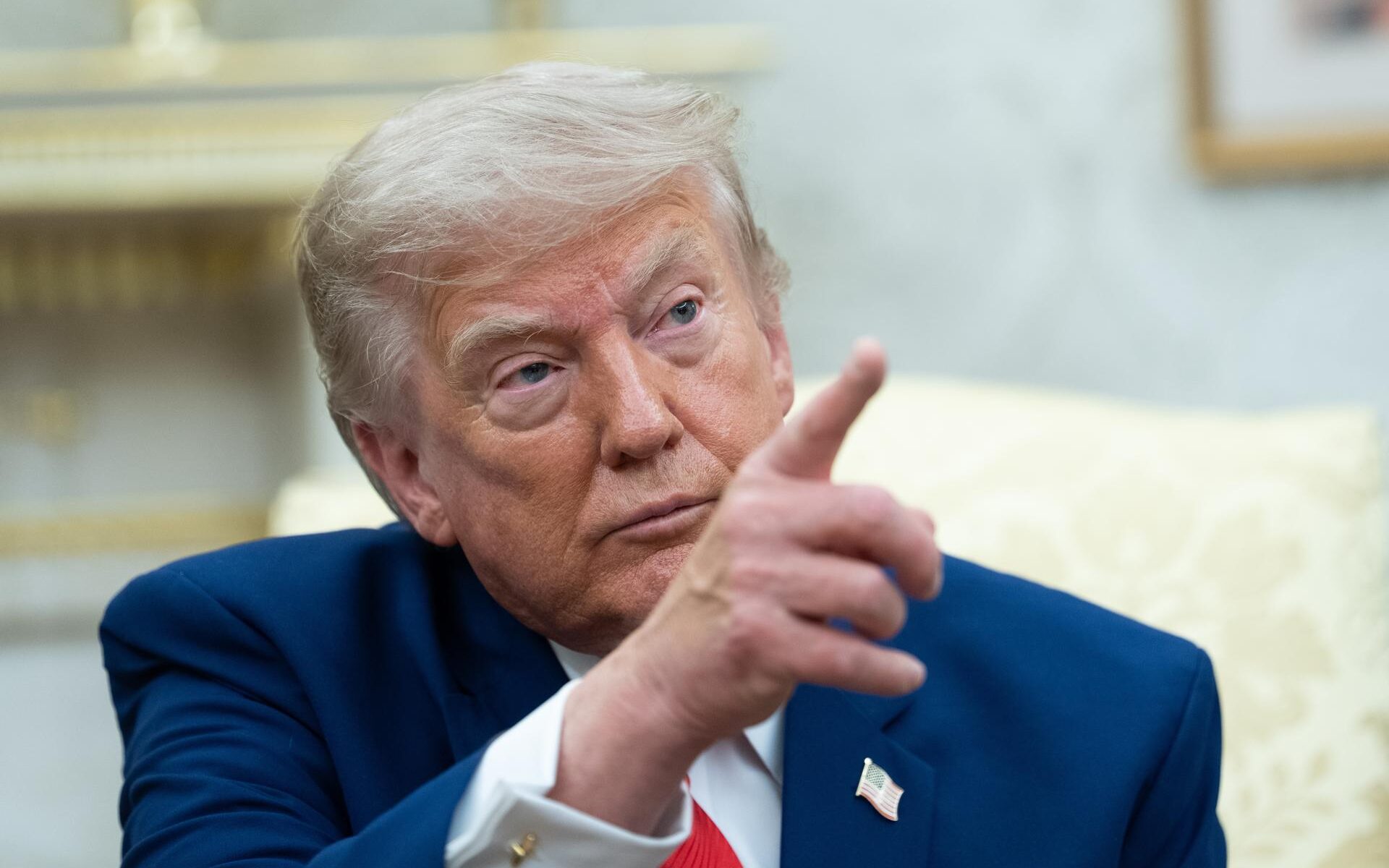 El presidente de EEUU, Donald Trump