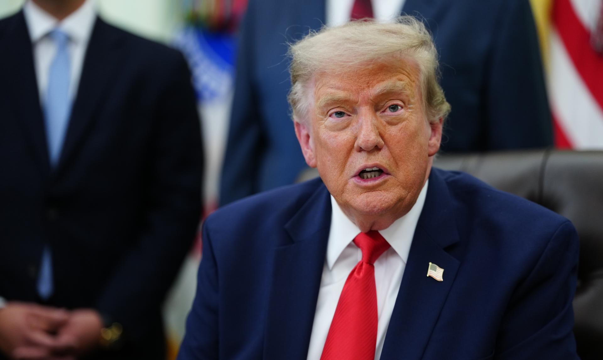 El presidente de EEUU, Donald Trump