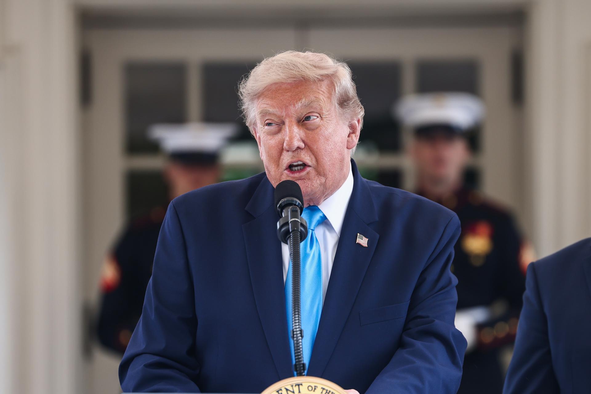 El presidente de EEII, Donald Trump