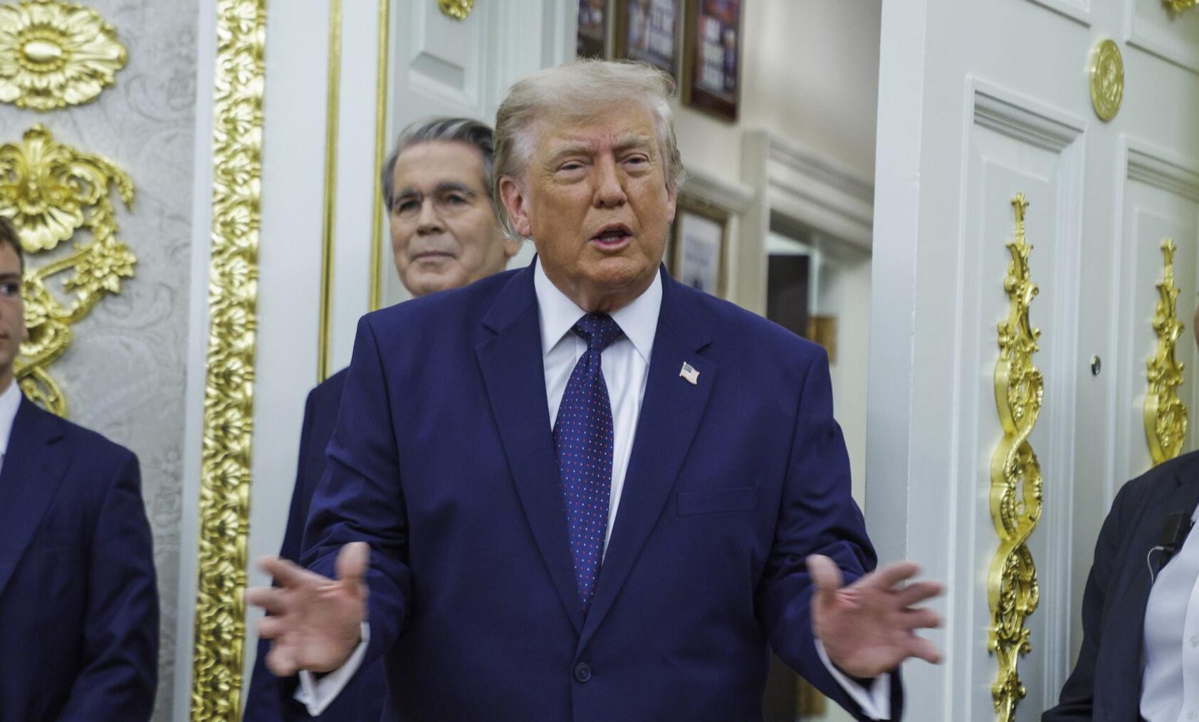 El presidente de EEUU, Donald Trump
