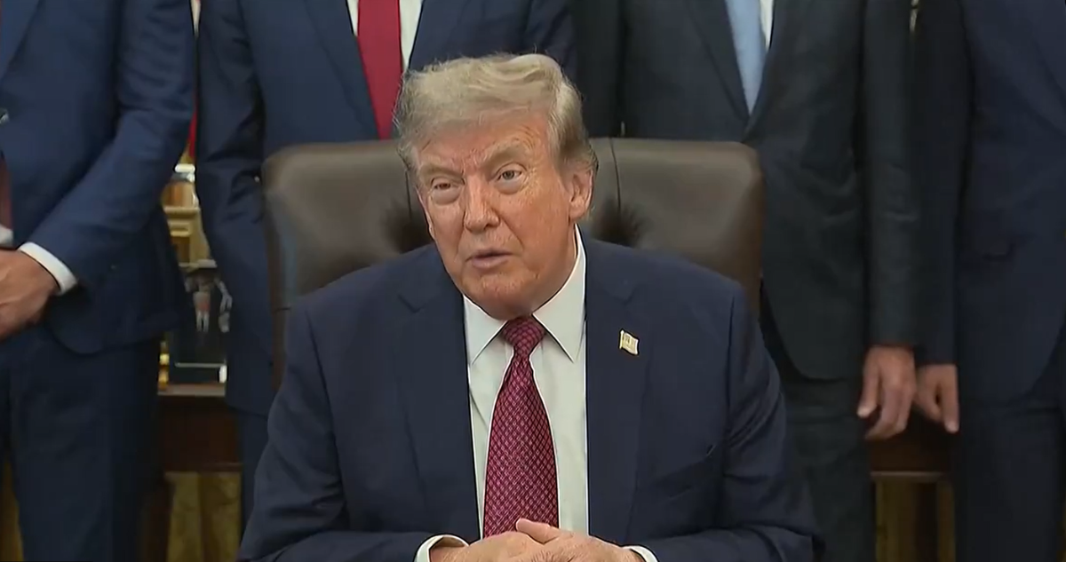 Donald Trump por situación en Venezuela
