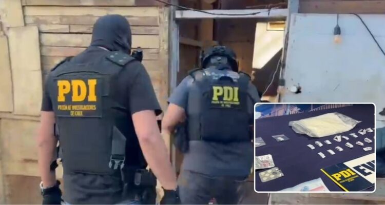 Incautan cocaína base y clonazepam que se comercializarían en Fiesta de La Tirana: hay un detenido