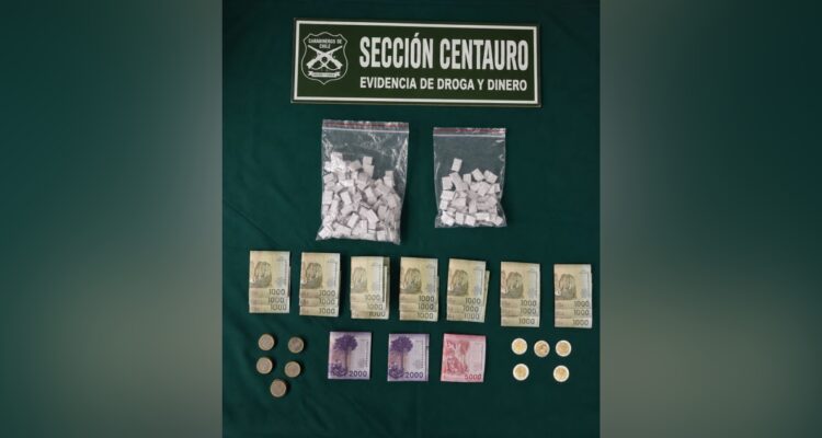 Usó nombre falso y huyó de carabineros: detienen a sujeto con envoltorios de pasta base en Los Ángeles