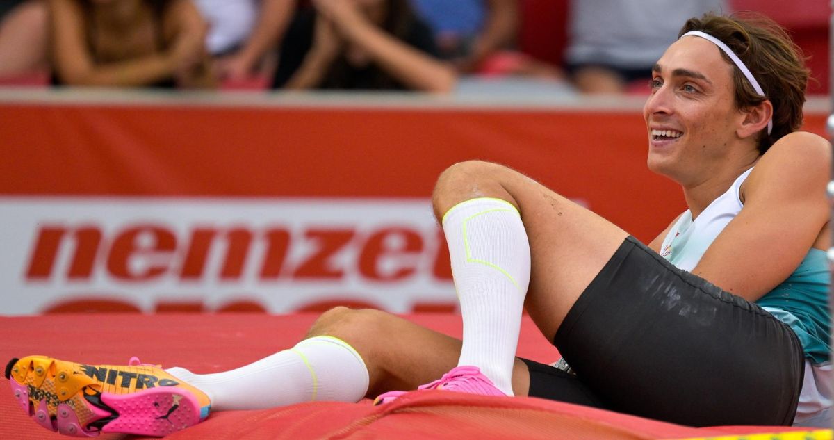 Duplantis intentó batir el récord mundial y falló en tres ocasiones