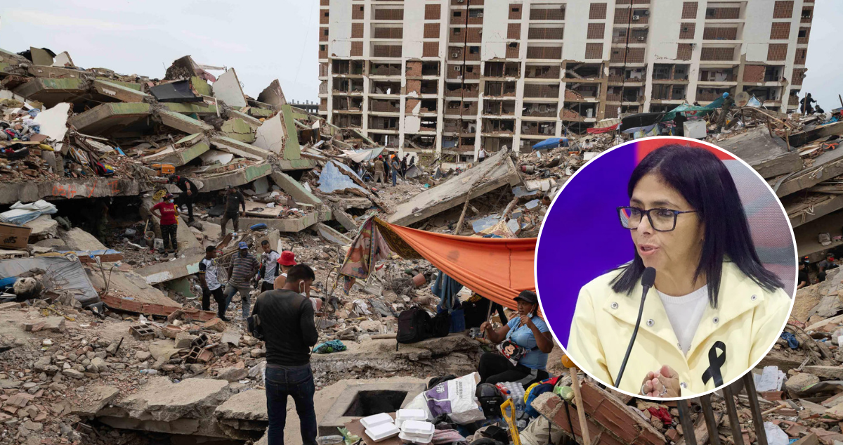 Delcy Rodríguez pide ayuda a Chile, Perú y Japón para que envíen expertos tras terremotos en Venezuela