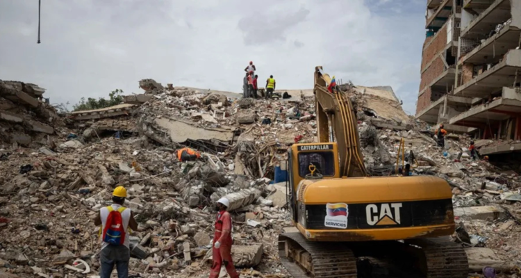Habrían 30.200 desaparecidos: piden no demoler edificios sin sacar cuerpos tras terremoto en Venezuela