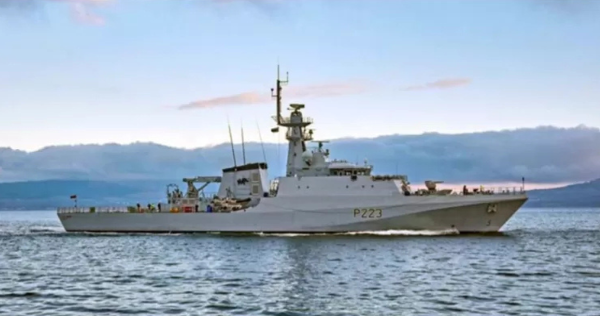 Imagen de archivo del buque HMS Medway