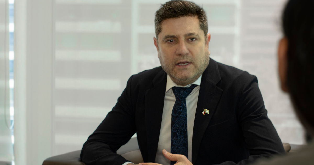 El embajador de Israel en Chile, Peleg Lewi