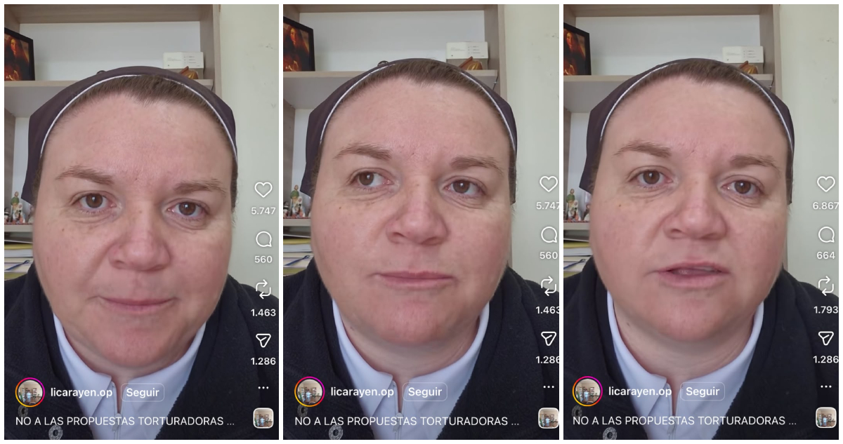 “¿Es necesario torturar a mujeres?”: religiosa se hace viral con opinión sobre “Escucha su corazón”