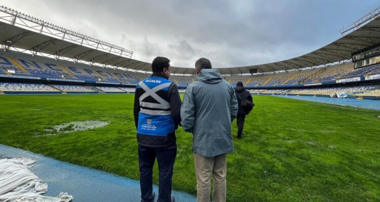 Estadio Ester Roa partido Deportes Conce vs O’Higgins