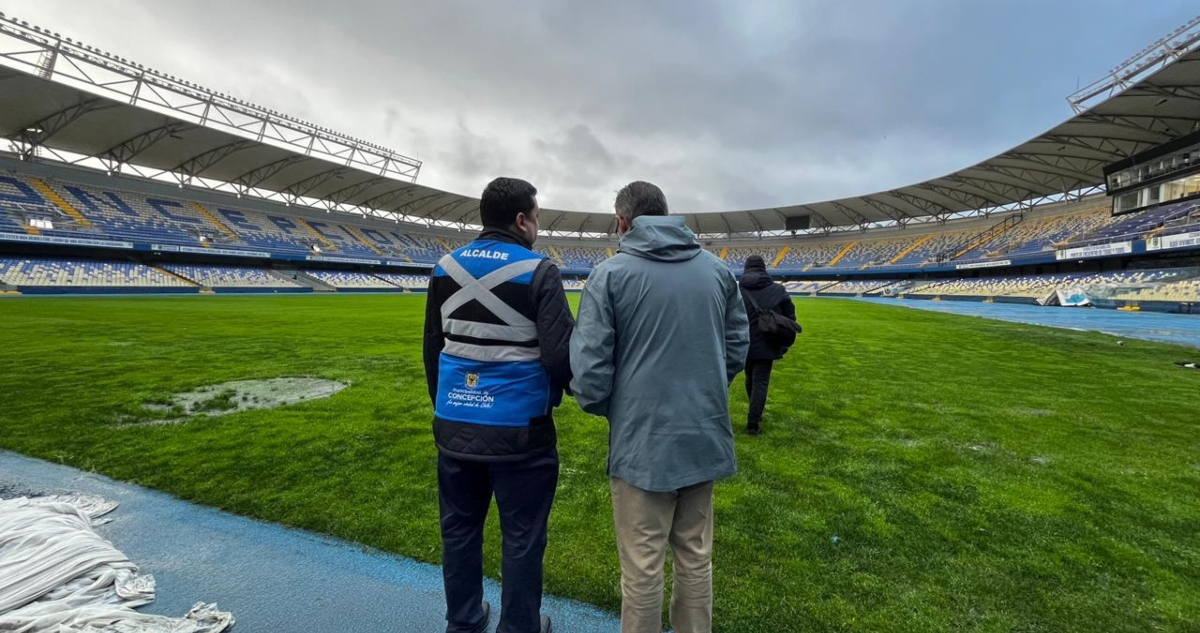 Estadio Ester Roa partido Deportes Conce vs O’Higgins