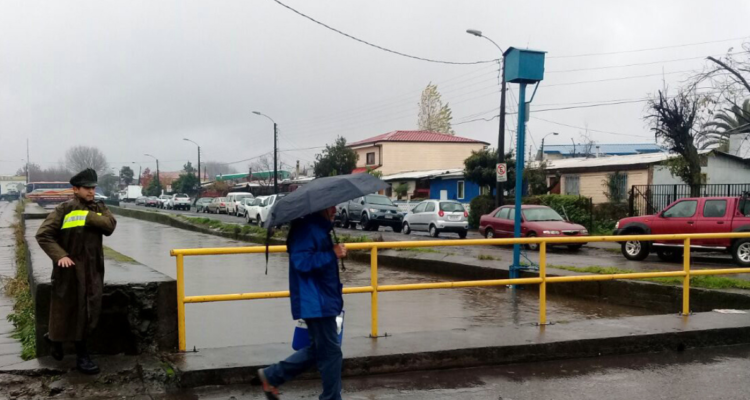 Declaran Alerta Roja para comuna de Los Ángeles por desborde: estero registró aumento de caudal
