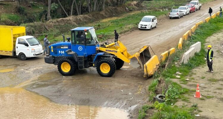 Viña del Mar: Cierran ingresos a estero Marga Marga y retiran barreras del caudal por sistema frontal