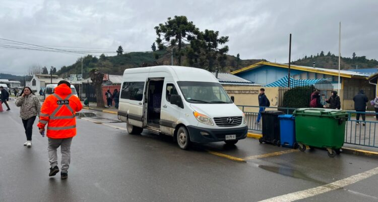 Evacuación en Coelemu