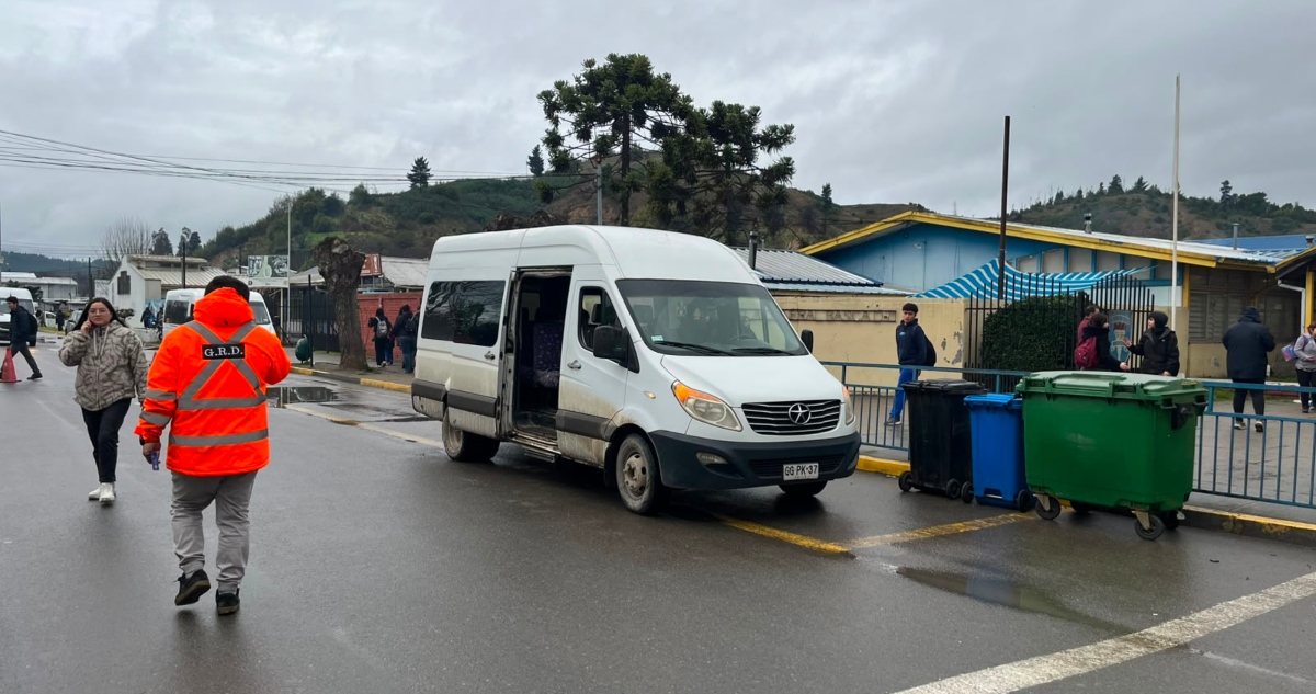 Evacuación en Coelemu