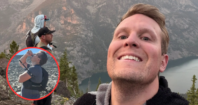David Cifaldi, excursionista que escaló el Granite Peak empalado