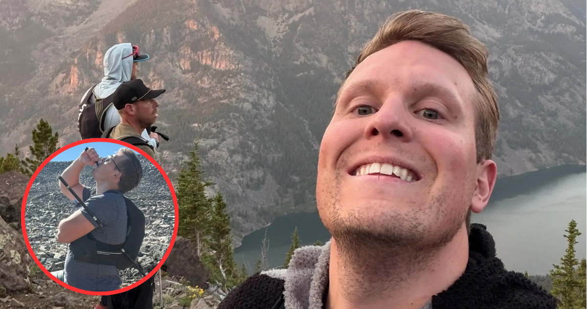David Cifaldi, excursionista que escaló el Granite Peak empalado