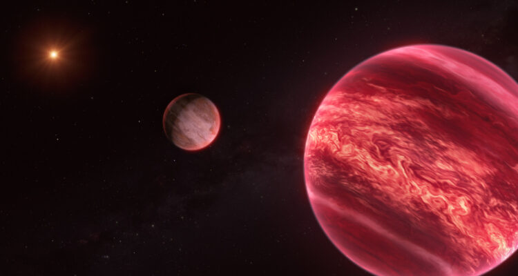 Imagen ilustrativa de la posible “exoluna”